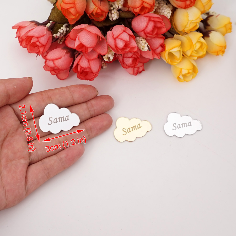 Interior Design Names - Custom 20pcs 7cm 5cm Wedding Mirror