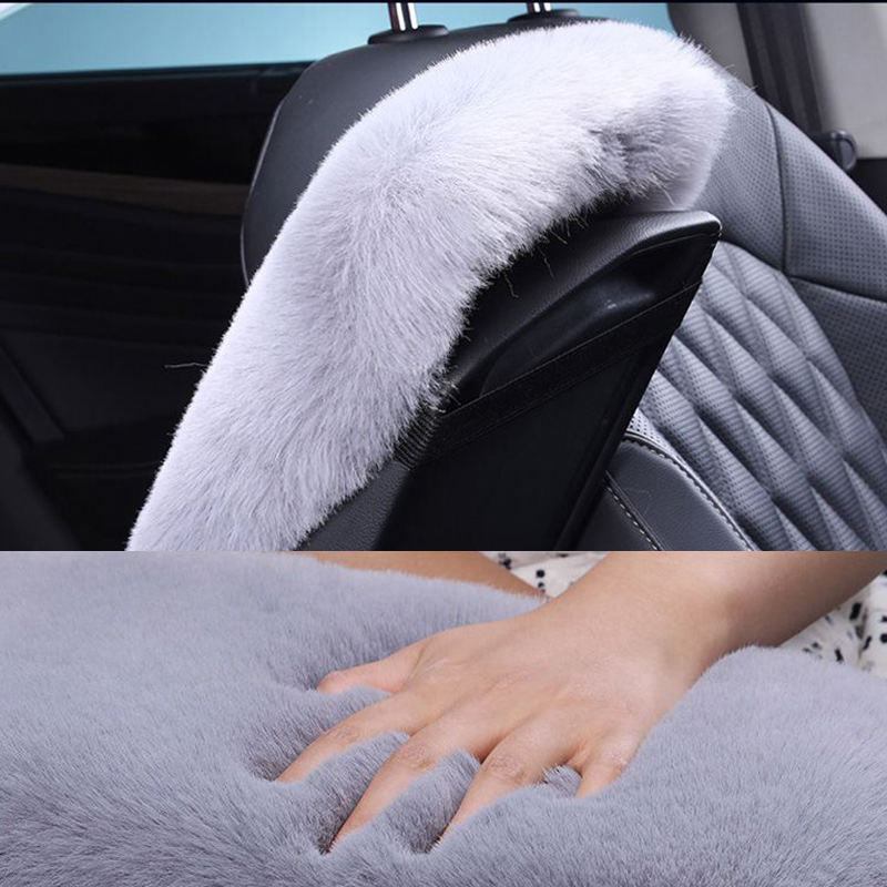 Interior Design Warm - Universal Car Armrest Cover Plush Warm