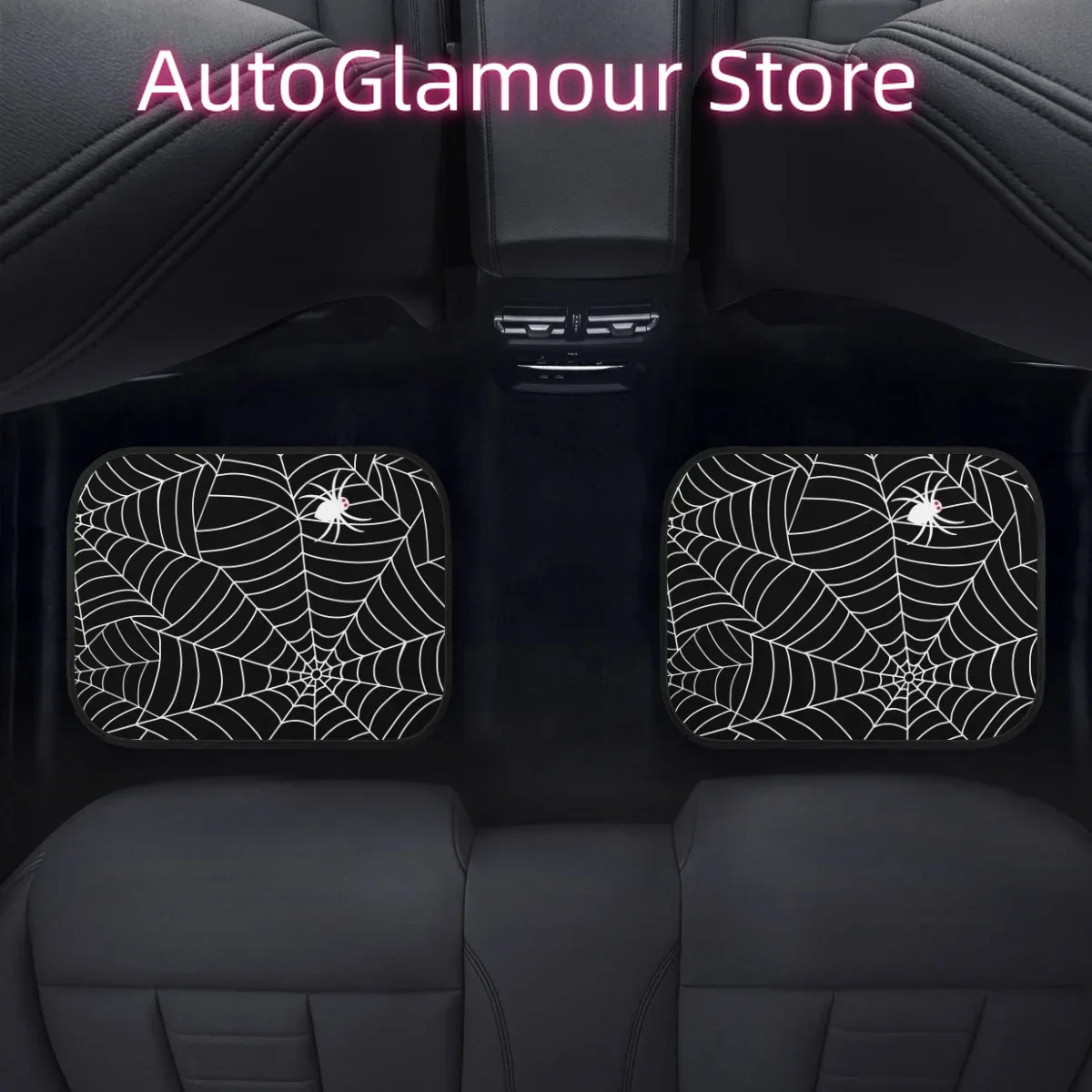 Black Spider Web Design Car Fl - Interior Design Web Free recension och pris
