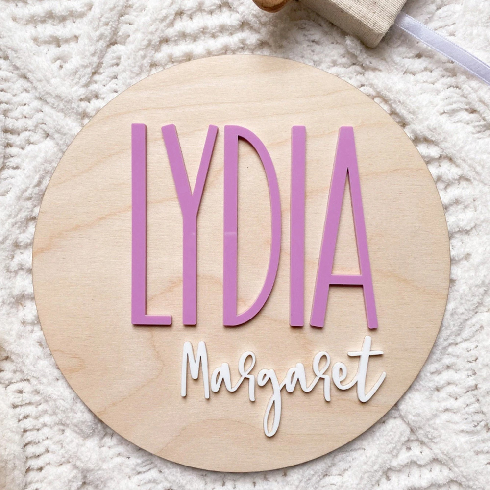 Personalised Birth Announcemen - Interior Design Names recension och pris