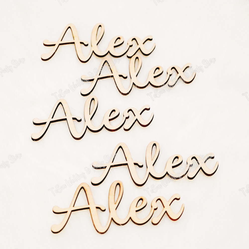 20Pcs Personalized Engraved We - Interior Design Names recension och pris