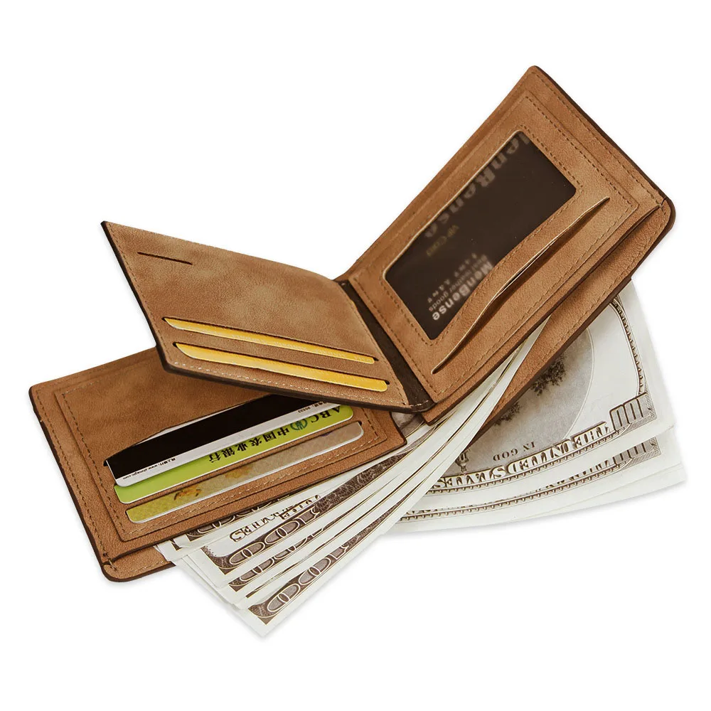 Small Slim Wallet Men Luxury B - Interior Design Name recension och pris