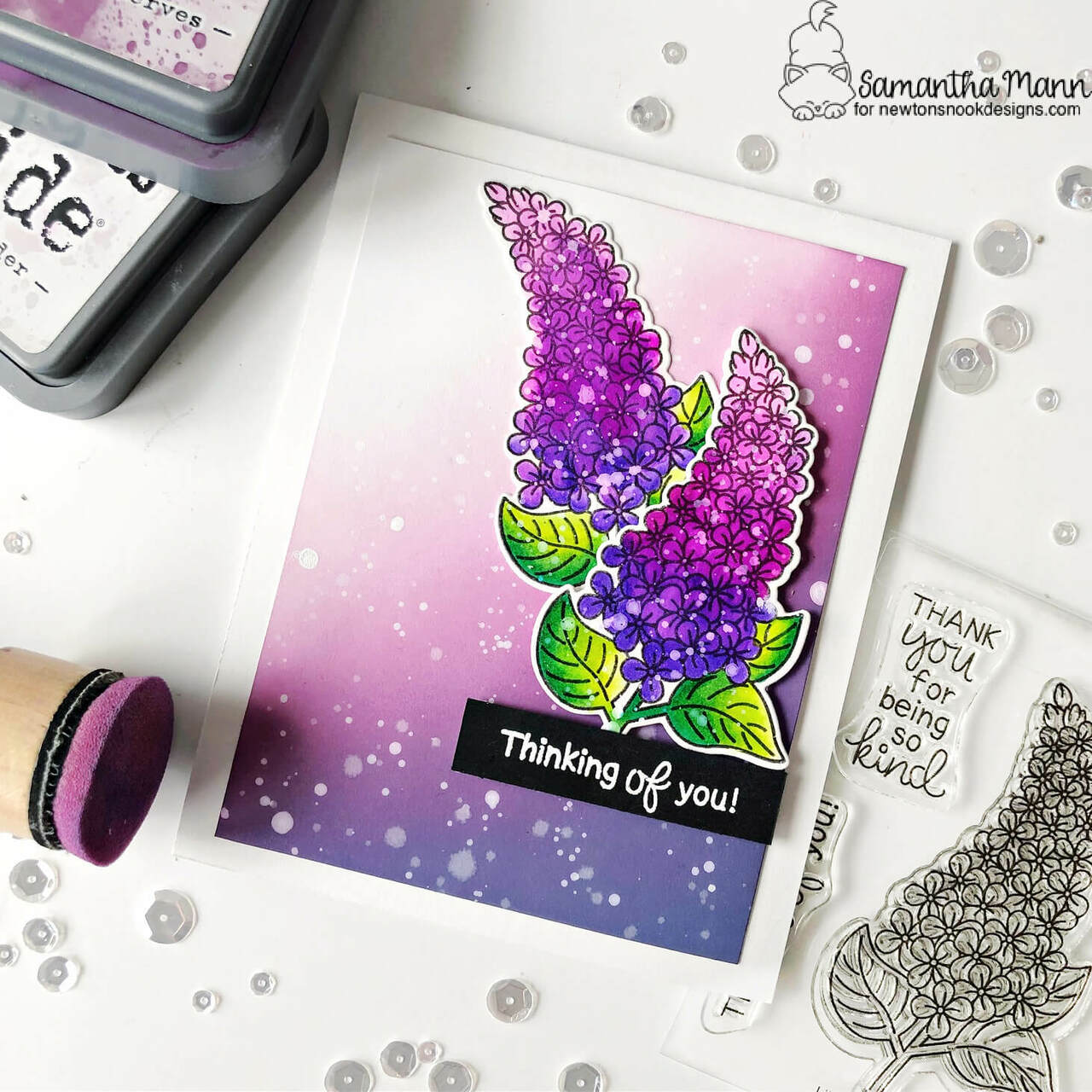 2026 New Lilac Tulip Orchids F - Interior Design Paper recension och pris