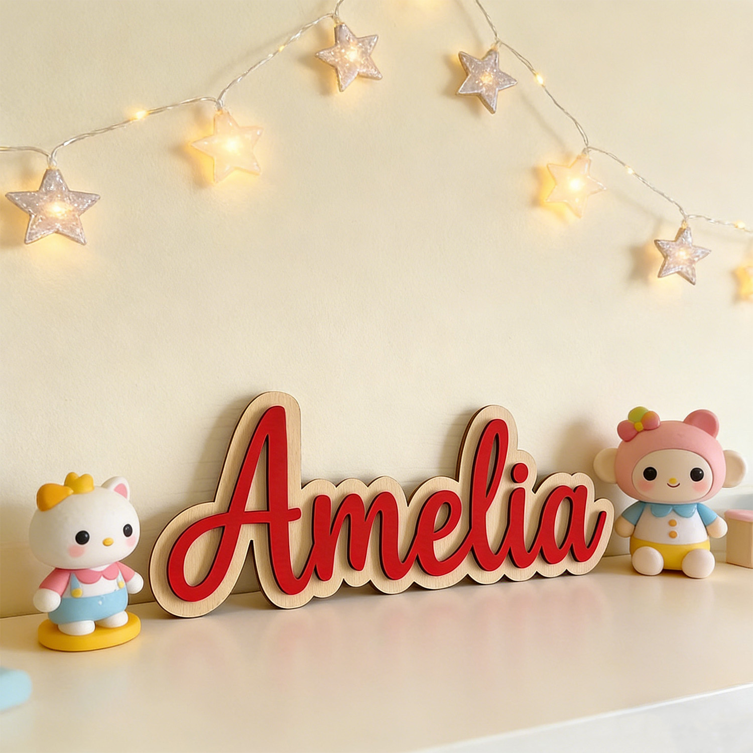 1pc Customized Double-layer Wo - Interior Design Names recension och pris