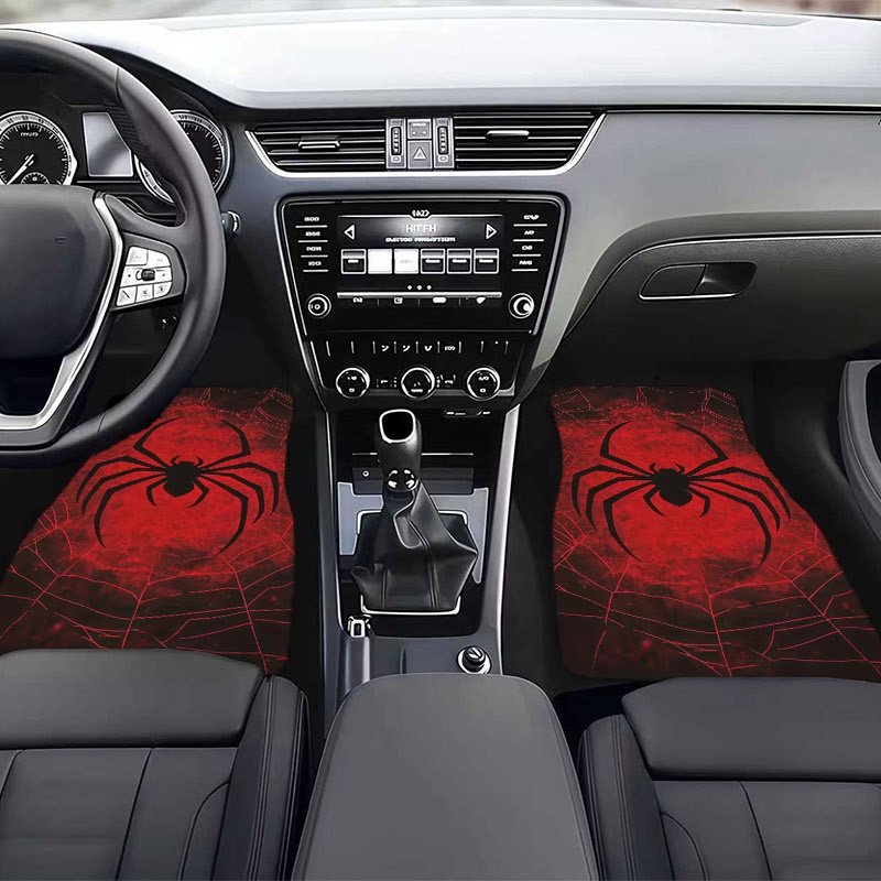 5pcs Car Floor Mats, Black Spi - Interior Design Web Free recension och pris