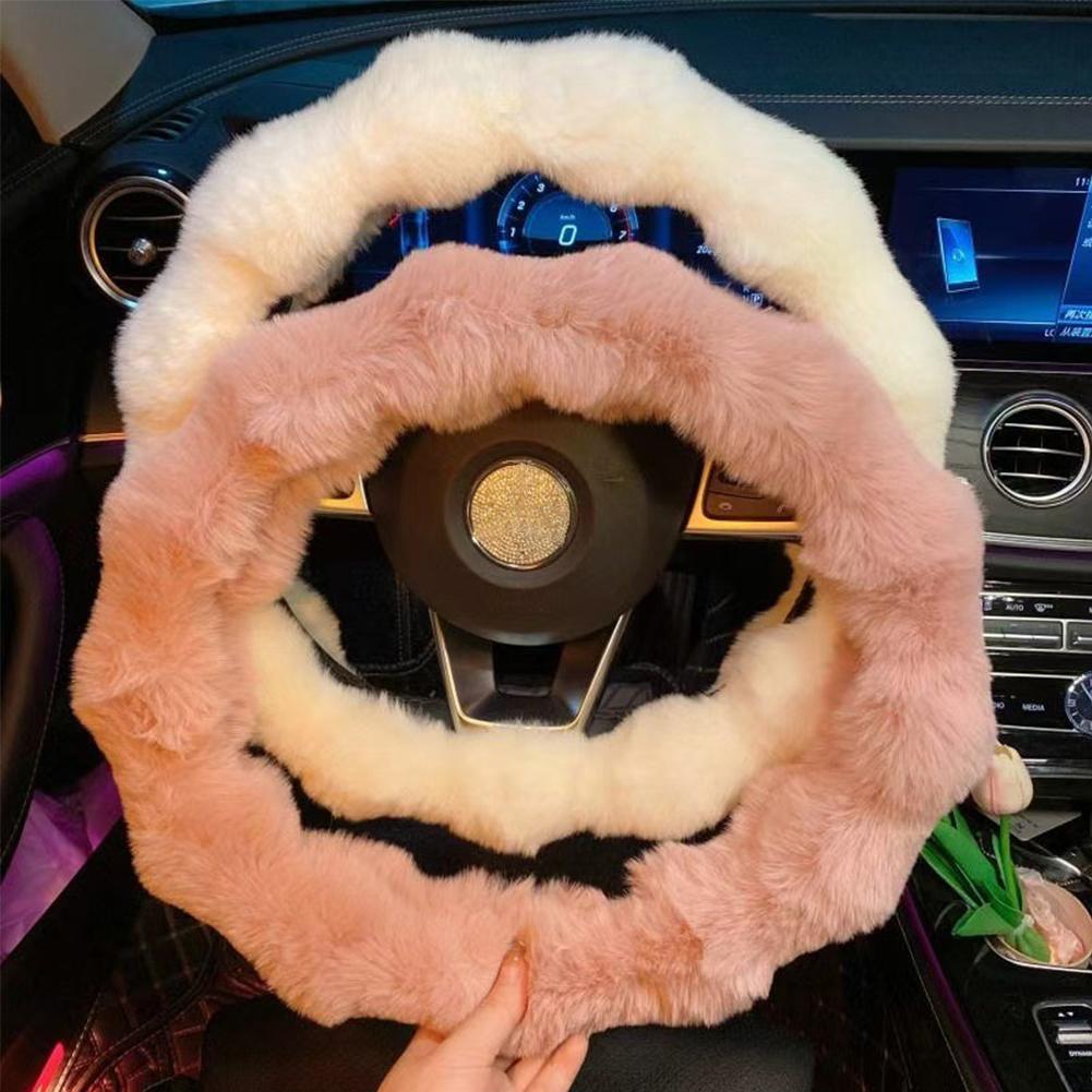 Fluffy Car Steering Wheel Cove - Interior Design Warm recension och pris