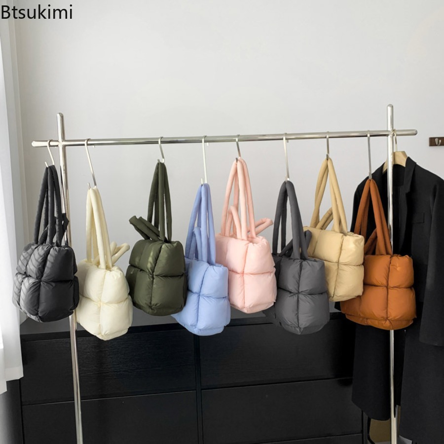 Fashion Soft Puffer Tote Bag D - Interior Design Warm recension och pris