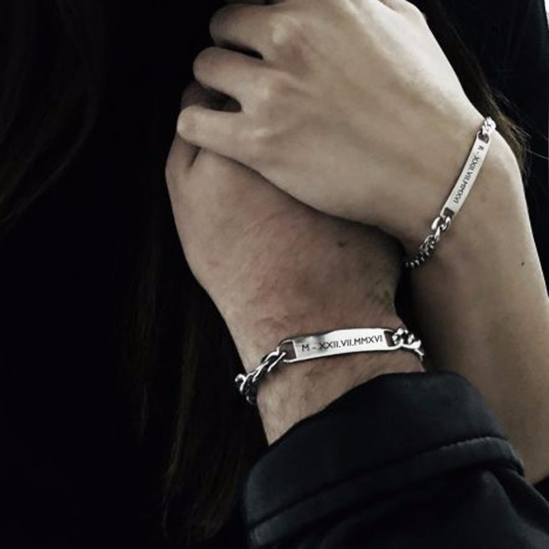 Plate Id Tag Bar Bracelet Cuba - Interior Design Names recension och pris