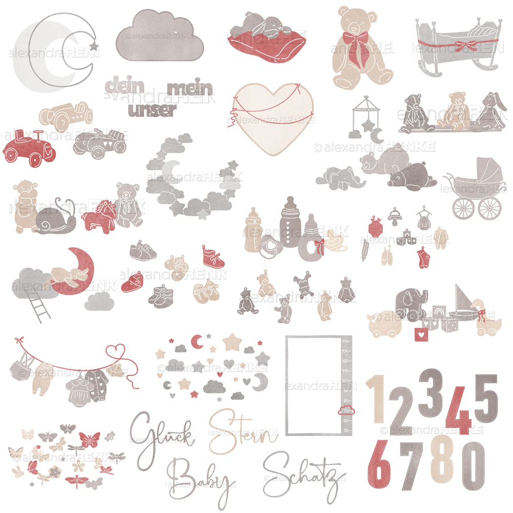 Piggy Craft metal cutting dies - Interior Design Paper recension och pris