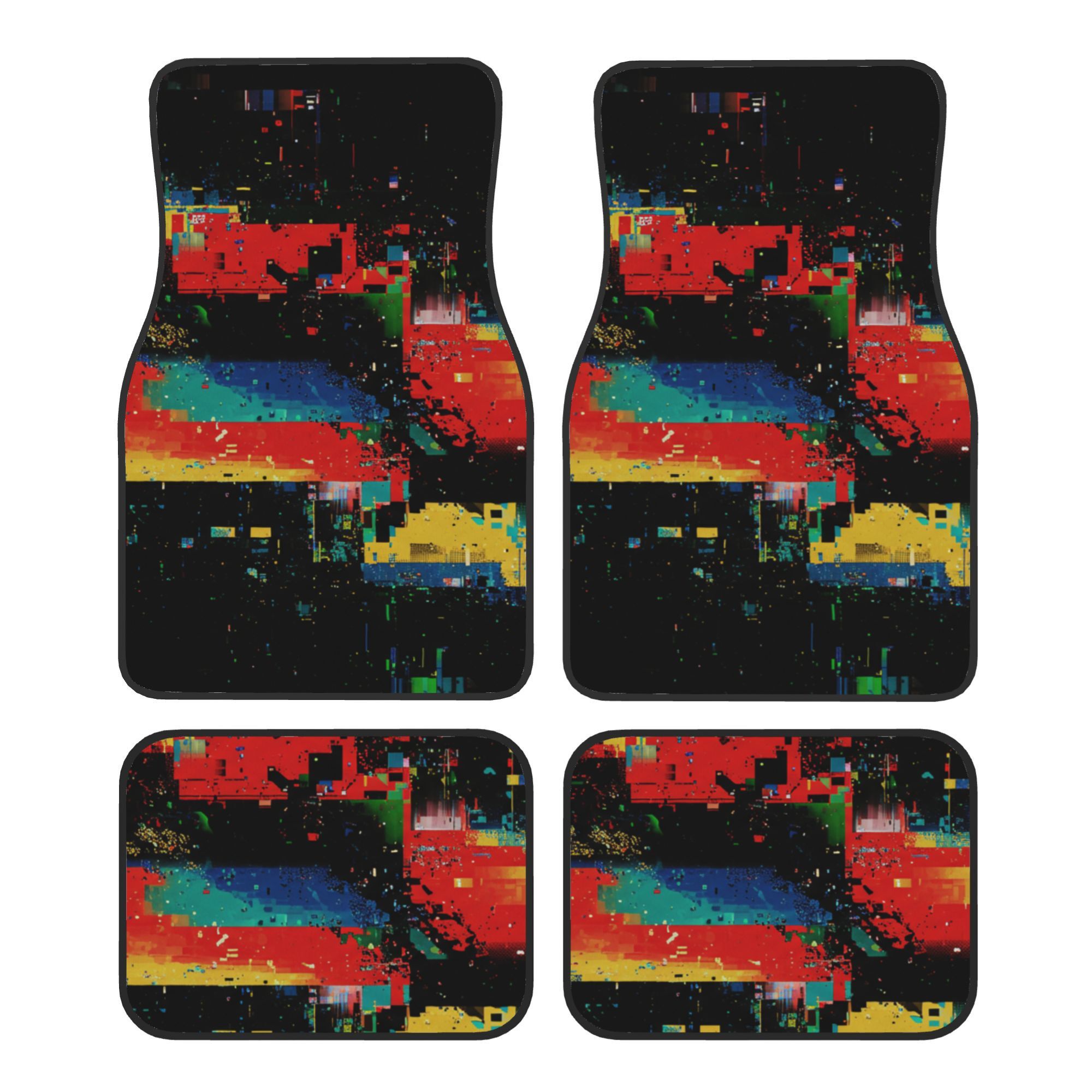 4pcs Fashionable Car Mats, Pri - Interior Design Graphic Design recension och pris
