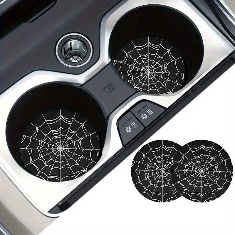 2pcs Spider Web Design Car Cup - Interior Design Web Free recension och pris