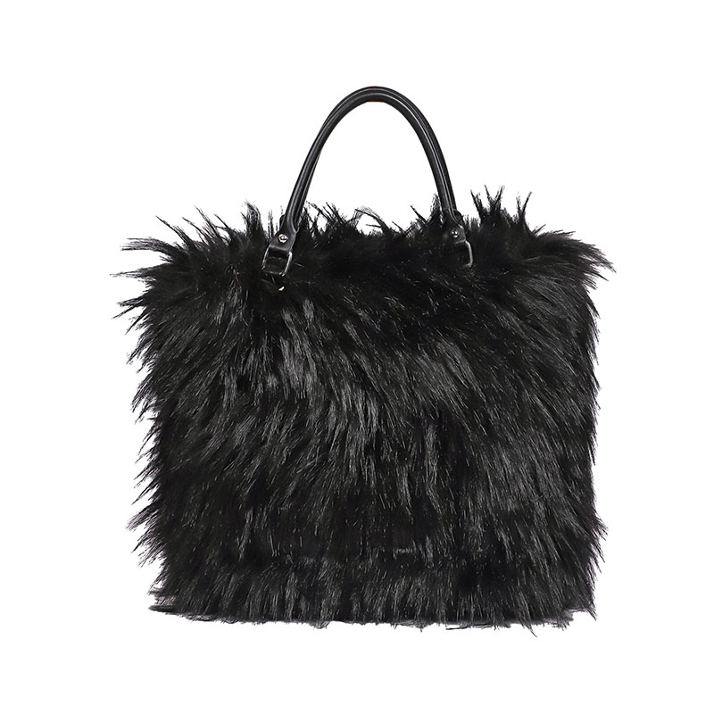 Faux Fur Shoulder Bag Winter F - Interior Design Warm recension och pris