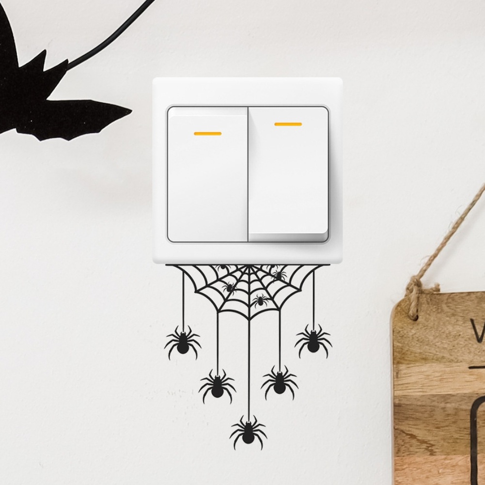Halloween Web Wall Decal for L - Interior Design Web Free recension och pris
