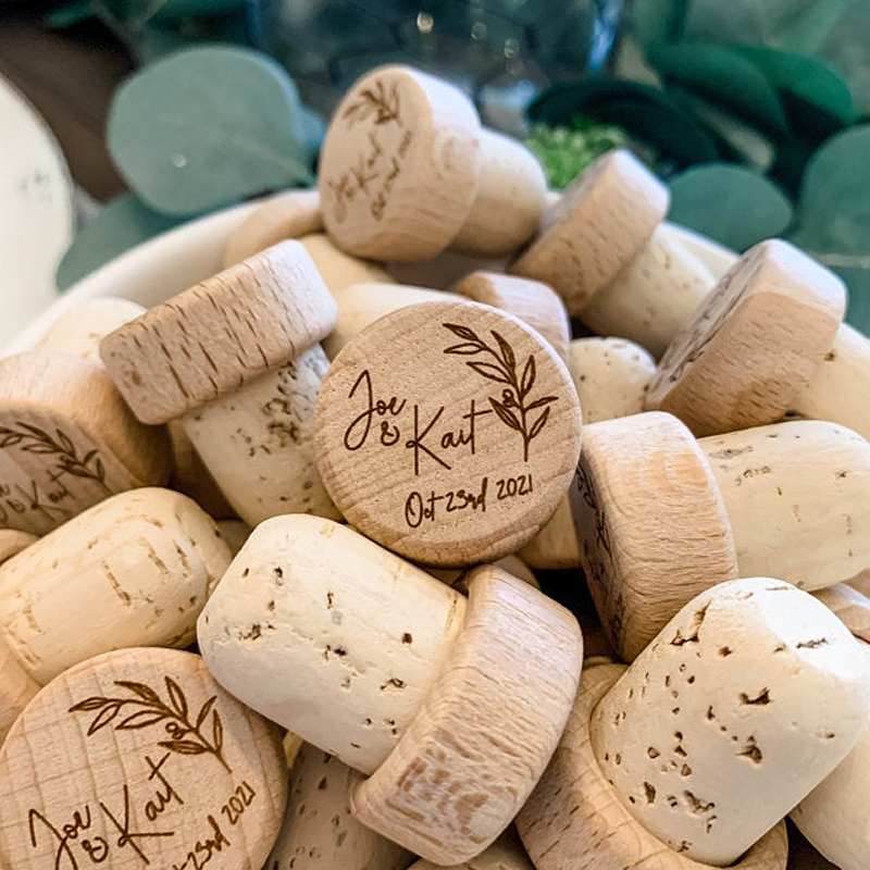 Customized Wood Wine Stopper W - Interior Design Names recension och pris