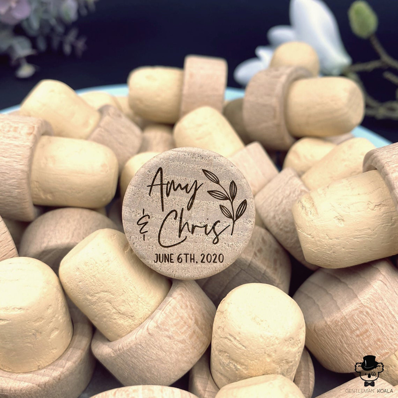 Customized Wood Wine Stopper W - Interior Design Names recension och pris
