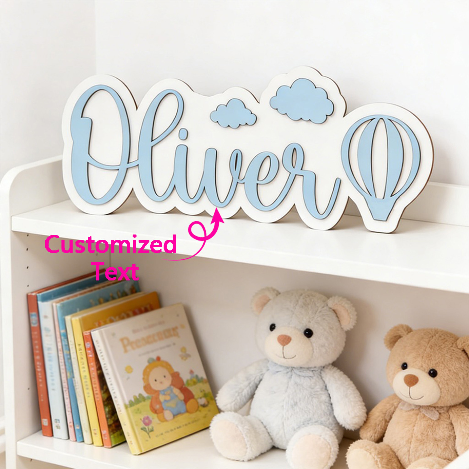 Personalized Hot Air Balloon & - Interior Design Names recension och pris