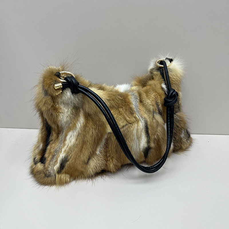 Luxury Real Fox Fur Women Mess - Interior Design Warm recension och pris