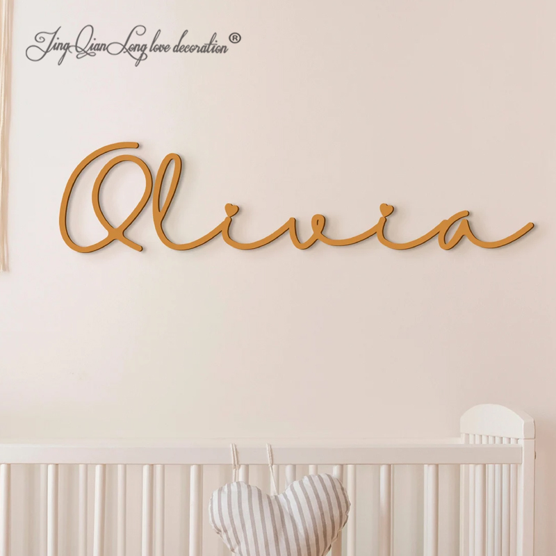 Custom Wooden Baby Name Sign,  - Interior Design Names recension och pris